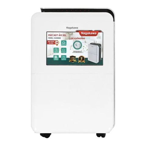 Máy hút ẩm kết hợp lọc không khí Nagakawa NAD8666