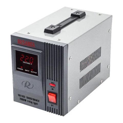 Máy ổn áp Resanta 63/6/49 (loại rơ le, 2.000W)