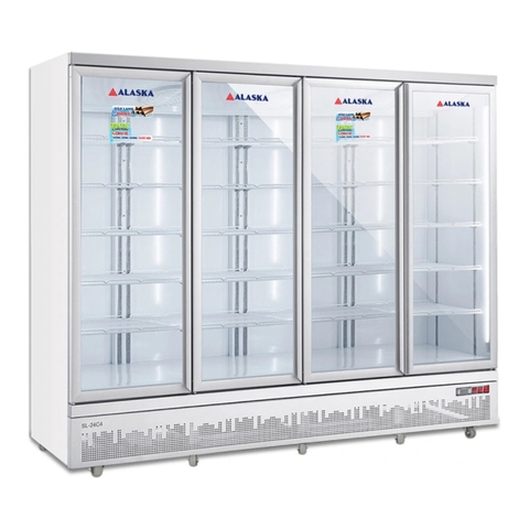 Tủ mát 4 cánh Alaska 2300 lít SL-24C4