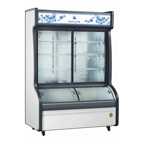 Tủ trưng bày trên mát, dưới đông Snow Village DC-1200H