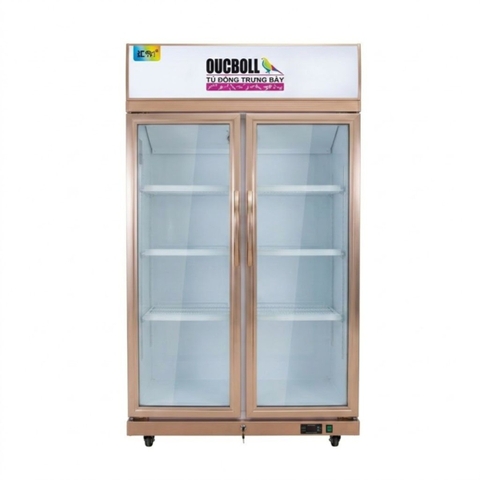 Tủ mát trưng bày 2 cánh kính Oucboll LG-800CF - 920 lít