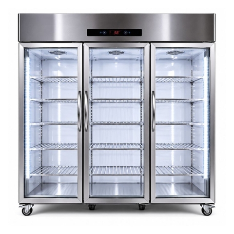 Tủ mát trưng bày 3 cánh kính 1160 lít Oucboll LC-1160