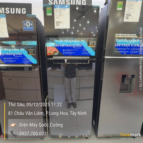Tủ lạnh Samsung Inverter 256 lít RT25M4032BU/SV