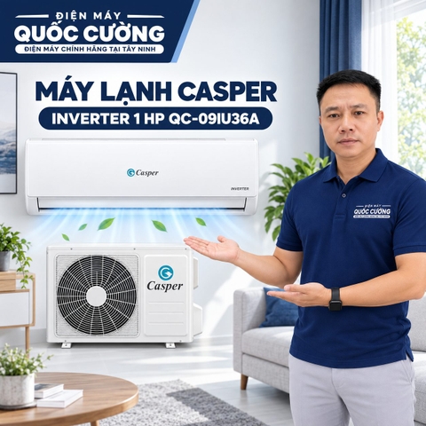 Máy lạnh Casper Inverter 1 HP QC-09IU36A
