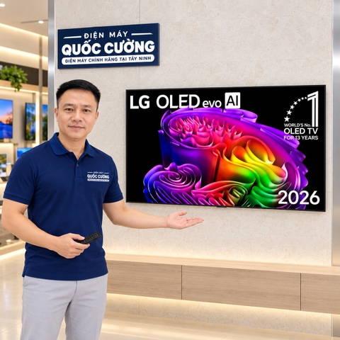 Smart Tivi LG OLED evo AI G6 4K 55 inch OLED55G6PSA 2026 bản treo tường