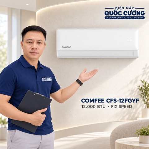 Máy lạnh Comfee Fix Speed 1.5 HP CFS-12FGYF