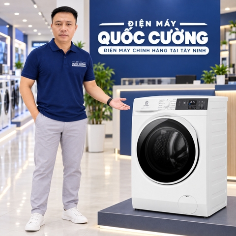 Máy giặt sấy Electrolux Inverter 9 kg sấy 6 kg EWW9024P3WC