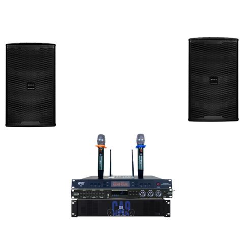 Dàn karaoke gia đình 615 Bass 4 tấc