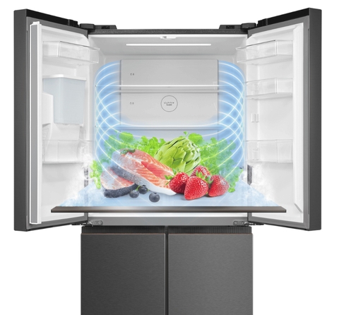 Luồng khí lạnh vòng cung Surrounding Cooling trên Toshiba GR-RF608WI-PMV(50)