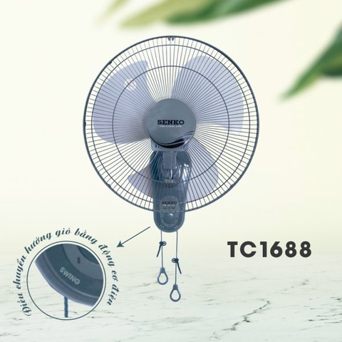 Quạt treo tường Senko TC1688