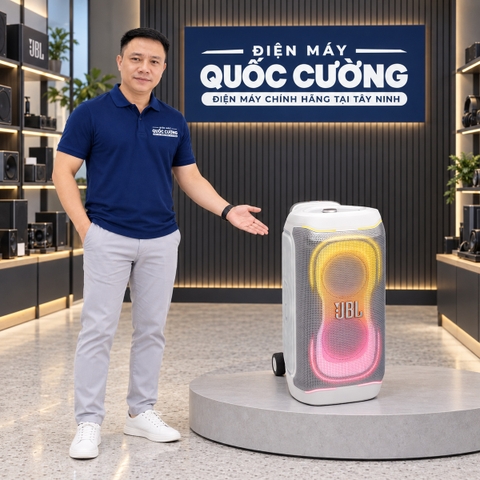 Loa Bluetooth JBL PartyBox 330 280W màu trắng