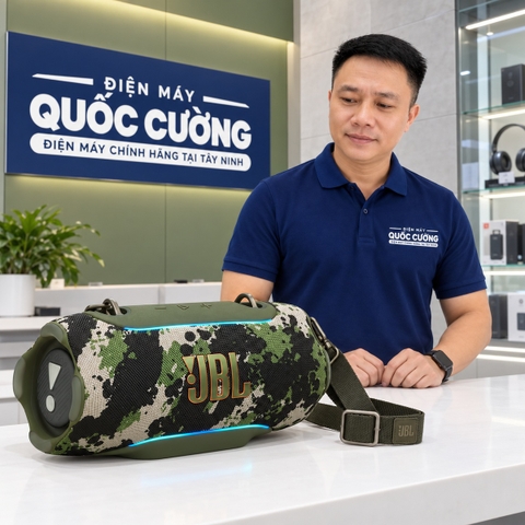 Loa Bluetooth JBL Xtreme 5 màu Squad rằn ri