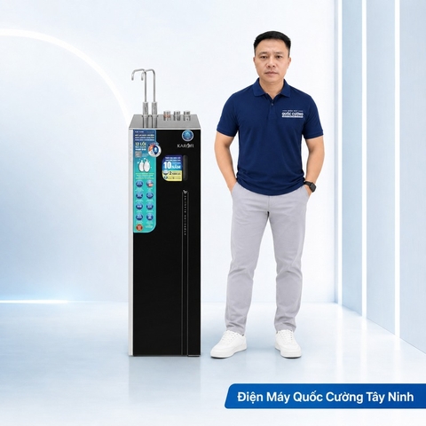 Máy lọc nước RO nóng nguội lạnh Hydrogen ion kiềm Karofi KAE-S688 12 lõi