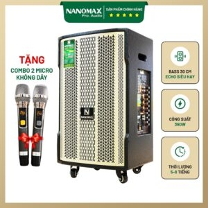Loa Kéo Nanomax K-12X Bass 30cm 360w