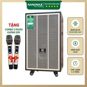 Loa Kéo Nanomax SK-12X1 Bass 30cm 380w