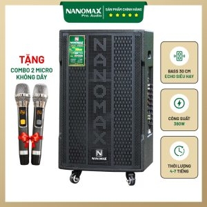 Loa Kéo Nanomax SK-12X3 Bass 30cm 380w