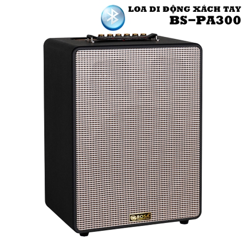 LOA DI ĐỘNG XÁCH TAY BOSA BS-PA300 ĐEN