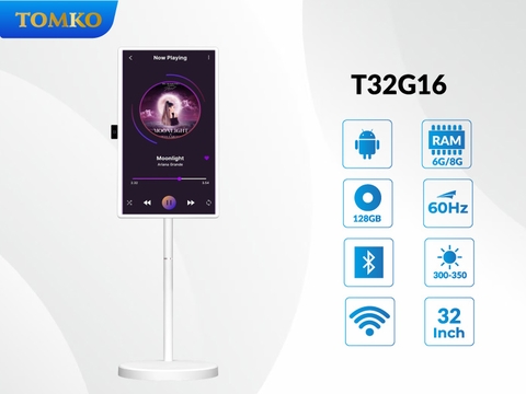 Màn hình di động 32 inch Tomko GoWithMe có camera T32G16