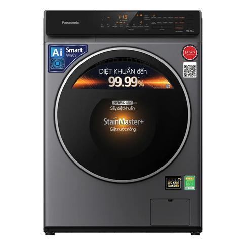 Máy Giặt Panasonic Inverter 10.5 Kg NA-V105FC1LV (Sản phẩm trưng bày)
