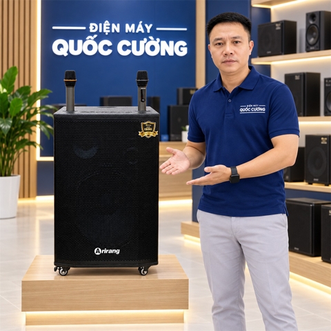 Loa kéo Arirang MK2 NEW Bass 40cm 360W Karaoke Bluetooth