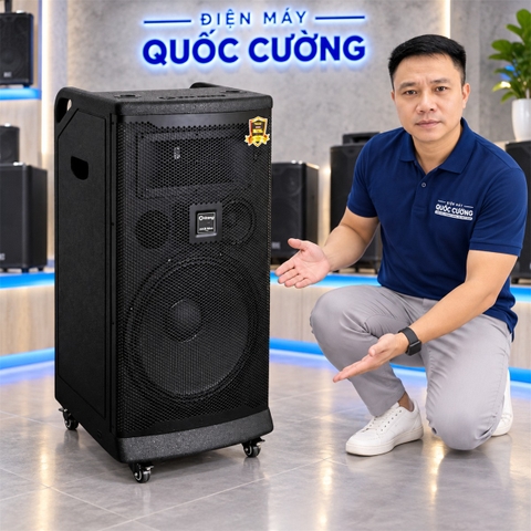 Loa karaoke kéo Arirang MK6 Max Bass 40cm 1600W