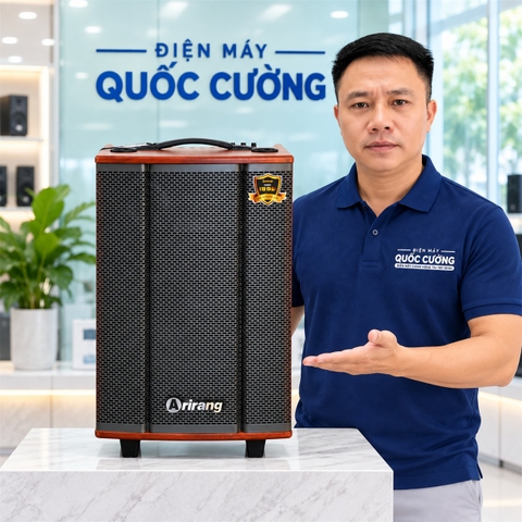 Loa karaoke di động Arirang MKS2.5 Bass 30cm 100W RMS