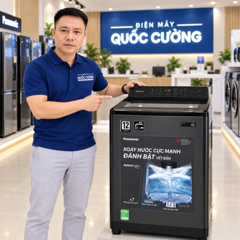 Máy giặt Panasonic Inverter 10 kg NA-FJ100X1DV