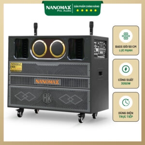 Loa Kéo Bình & Điện Nanomax Pro-6569i Bass Đôi 50cm 3050w