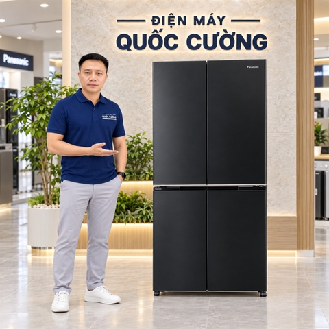 Tủ lạnh Panasonic Inverter 445 lít Multi Door NR-XZ520CWKV