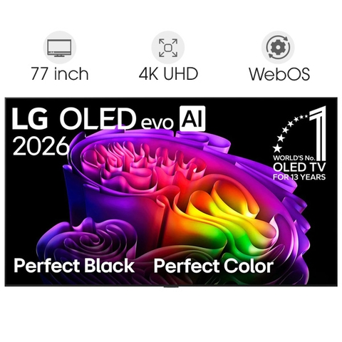 Smart Tivi LG OLED evo AI 4K 77 inch OLED77G6PSA (Thiết kế treo tường)