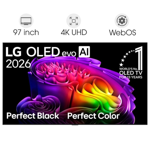 Smart Tivi LG OLED evo AI 4K 97 inch OLED97G6PSA (Lắp treo tường)