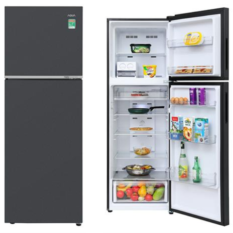 Tủ lạnh Aqua Inverter 358 lít AQR-T410FA(SL)