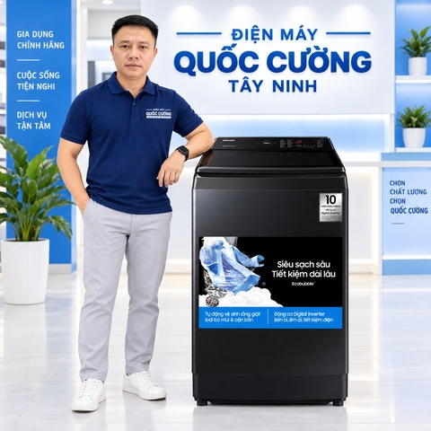 Máy giặt Samsung Ecobubble Inverter 12.5 kg WA40F12E4CSV