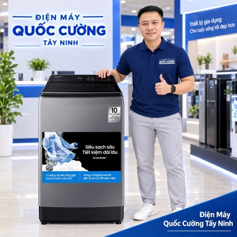Máy giặt Samsung Ecobubble Inverter 12.5 kg WA40F12E4LSV