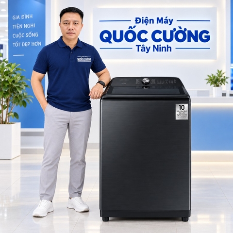 Máy giặt Samsung Ecobubble Inverter 17 kg WA40F17E7CSV