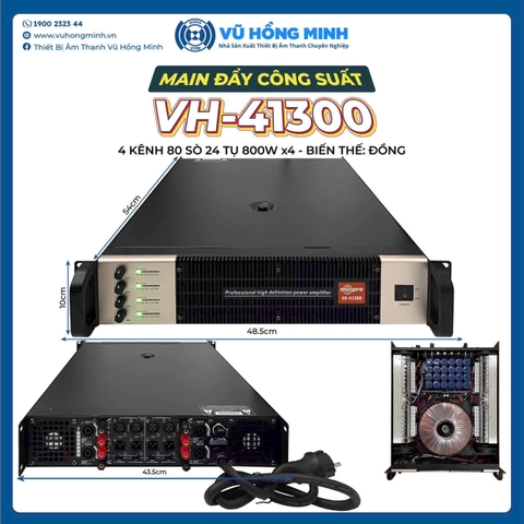 MAIN ĐẨY CÔNG SUẤT PA41300 80 SÒ 800W X4