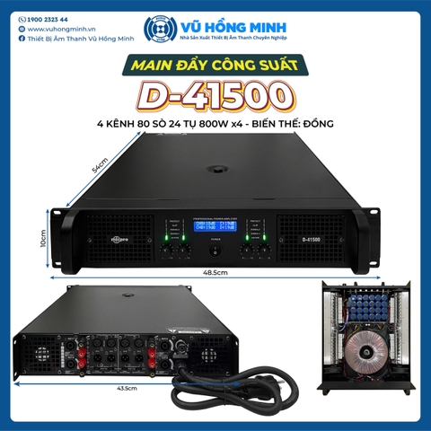 MAIN ĐẨY CÔNG SUẤT PA41500 80 SÒ 800W X4