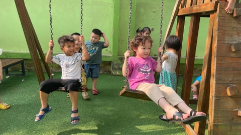 SỰ NỖ LỰC CỦA GIÁO VIÊN TẠO NÊN THÀNH CÔNG CỦA PHƯƠNG PHÁP MONTESSORI TẠI MẦM NON CHU VĂN AN