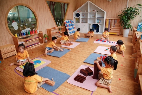 Top 4 trường mầm non Montessori chuẩn quốc tế tại Hà Nội