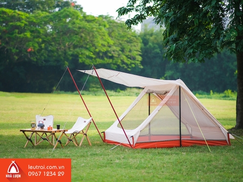 Lều cắm trại Glamping Vintage Home 4P-HomeCamp nhà LƯỢN