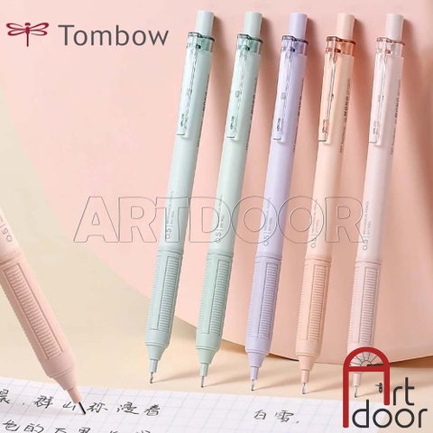 Bút chì kim bấm TOMBOW Lite dễ thương (đầu 05mm) dòng Mono Graph bấm đẩy ngòi