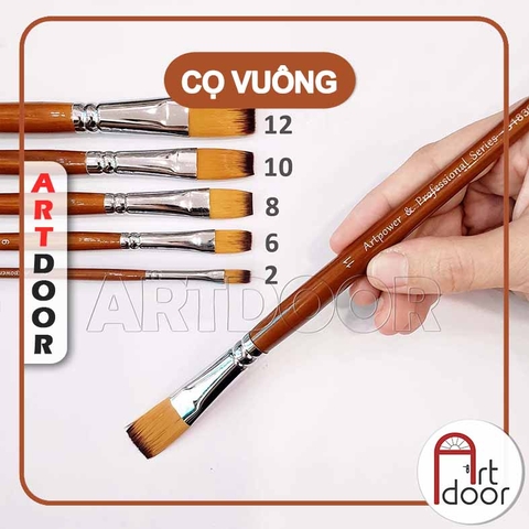 Cọ vẽ đầu Vuông ARTPOWER (G1830)