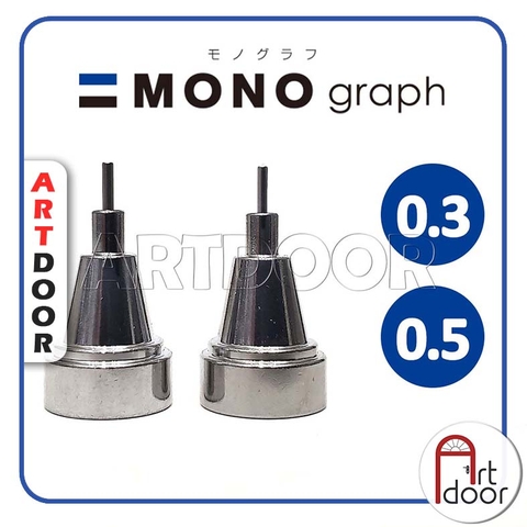 Đầu thay bút chì kim bấm TOMBOW dòng Mono Graph (đầu 03/05mm)