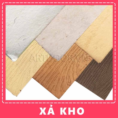 Giấy vân gỗ làm mô hình, thủ công - [HỎA TỐC HCM] - [xả kho]