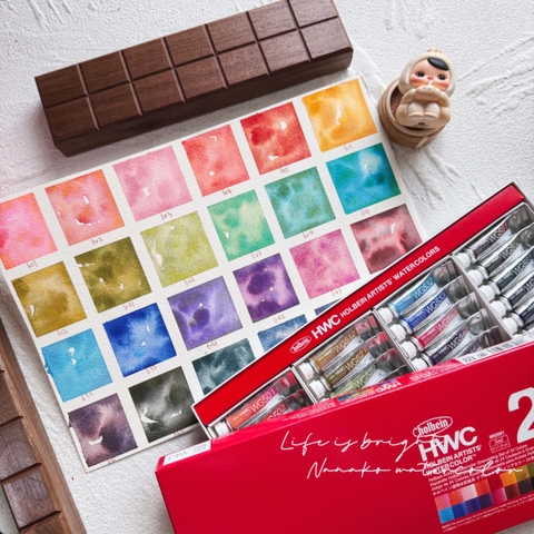 Màu nước chiết HOLBEIN Granulating (tách lớp)