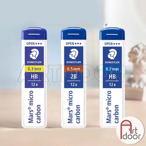 Ruột ngòi chì bấm STAEDTLER Carbon (đủ size)