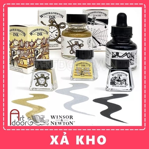 Mực vẽ WINSOR & NEWTON Ink nhiều màu (14~30ml) - [xả kho]