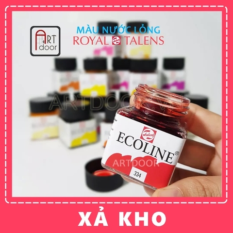 Màu Nước Lỏng ECOLINE hũ lẻ (30ml) - [xả kho]
