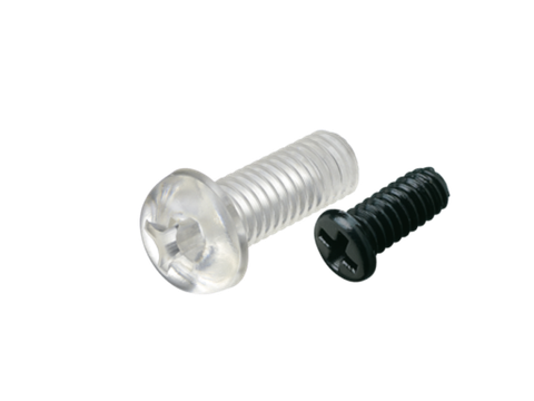 Vít Polycarbonate Đầu Phẳng Lõm Chữ Thập