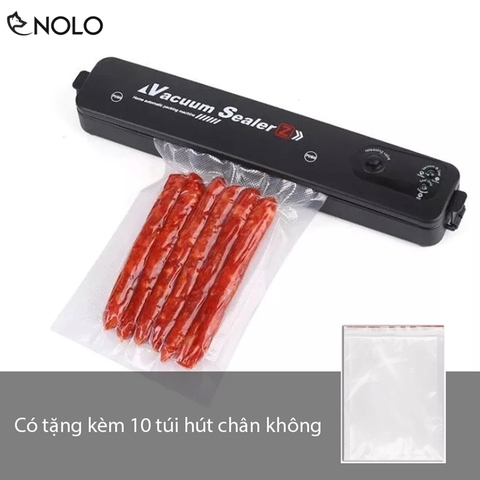 Máy Hút Chân Không Và Hàn Miệng Túi Vacuum Sealer Công Suất 90W Chiều Dài Mối Hàn Dài 30cm Dùng Điện 110 220V